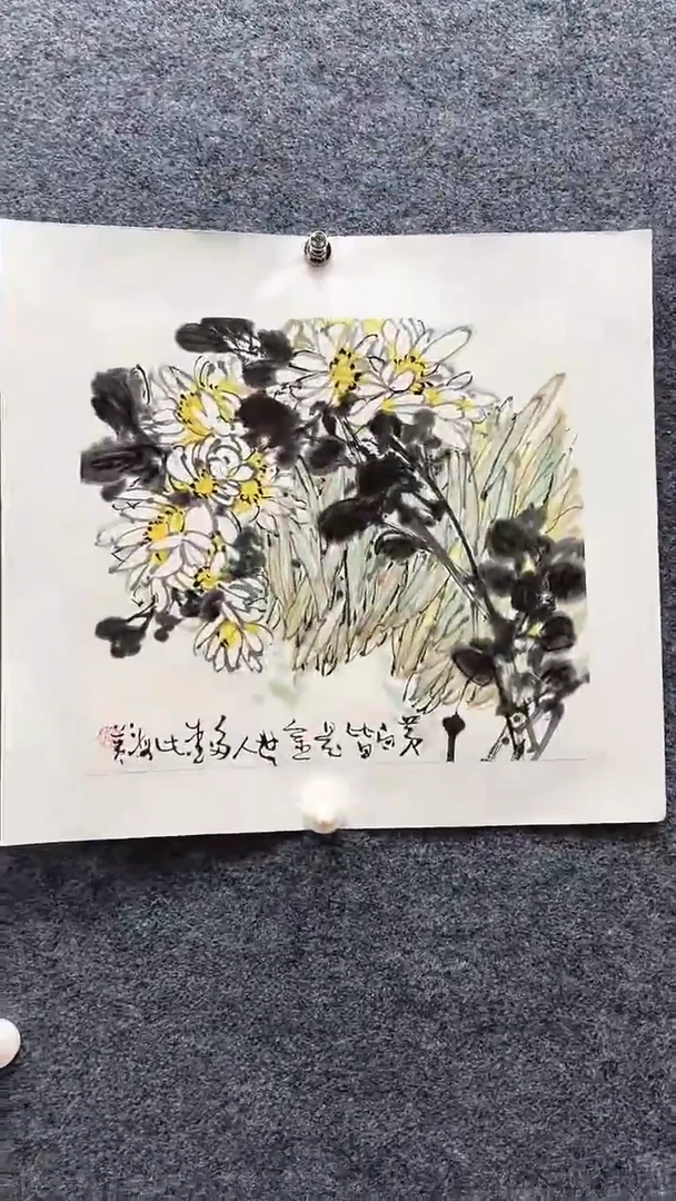 国画赵海英/国画/花鸟。