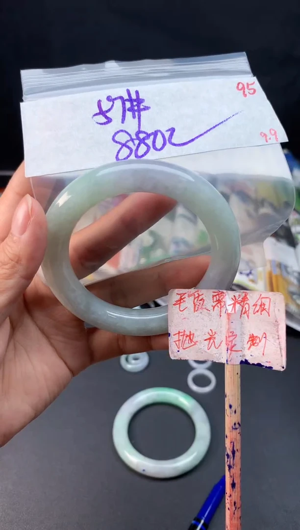 未镶嵌定制翡翠拍一发一随机发货95