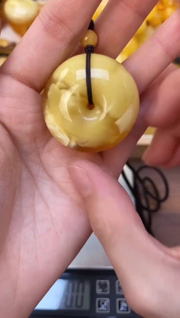 裸石琥珀未镶嵌天然琥珀蜜蜡