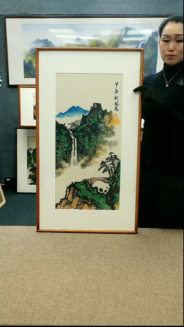 【闪购商品】国画11/唐鹏高92*52带框