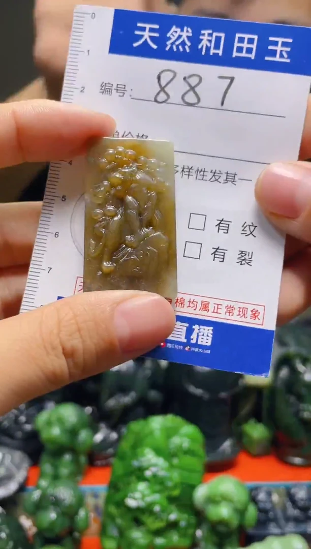 颈饰未镶嵌和田玉887