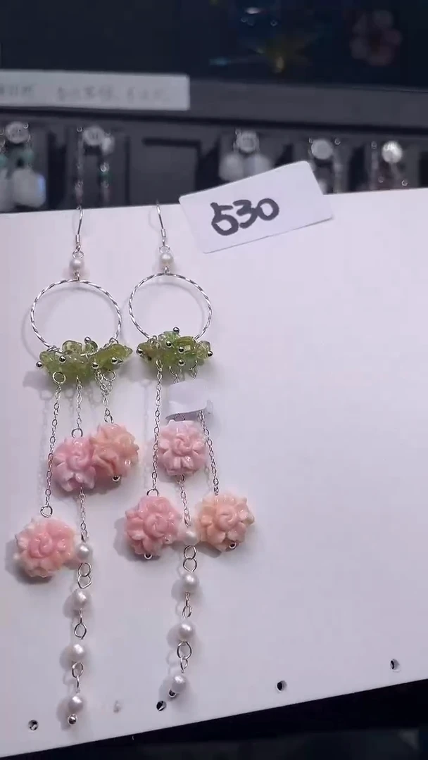 银S925镶嵌耳饰紫晶喜欢拍