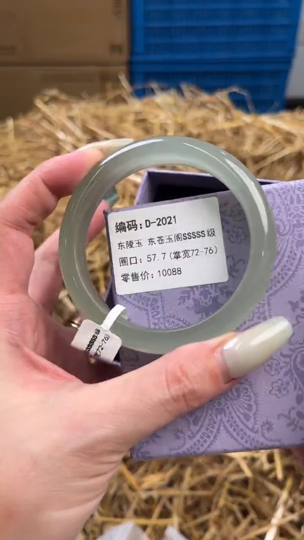 未镶嵌手镯石英质玉D-2021