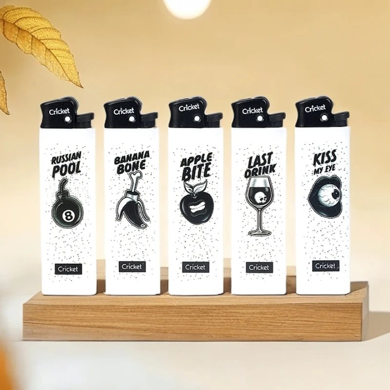 cricket/草蜢【草蜢魔法】一次性砂轮尼龙打火机零售批发实用商超