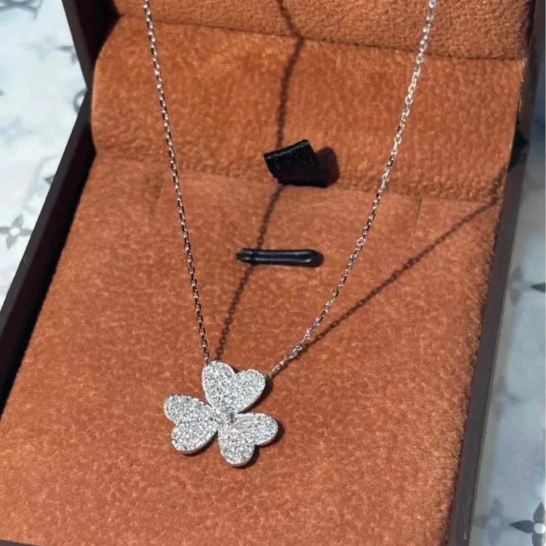 【富恩珠宝】 0282 重金 A三叶草项链  ZSXL