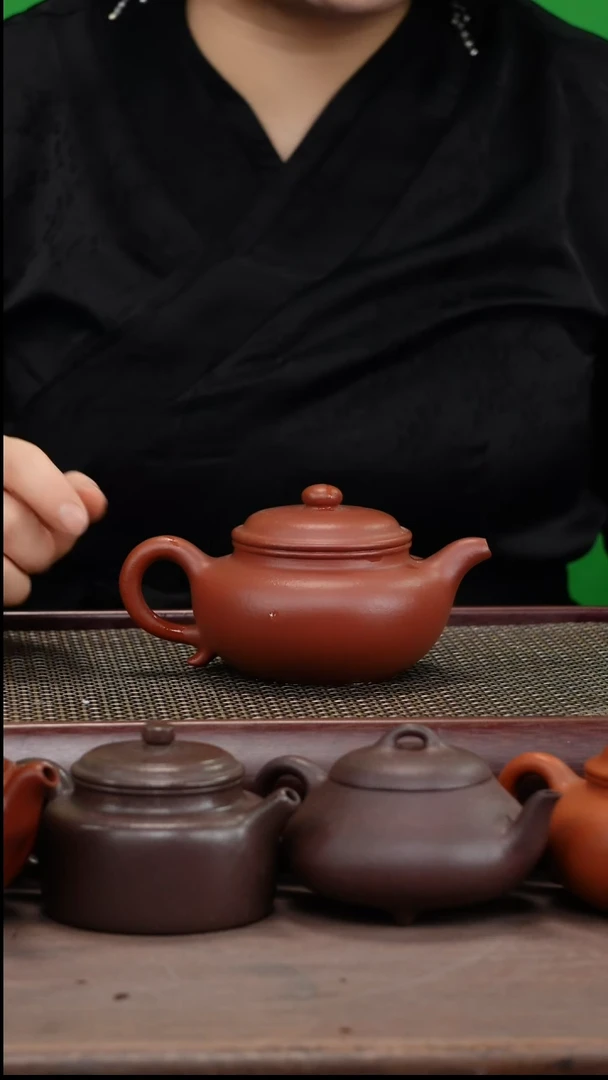 【闪购商品】紫砂茶壶全手工朱泥仿古壶