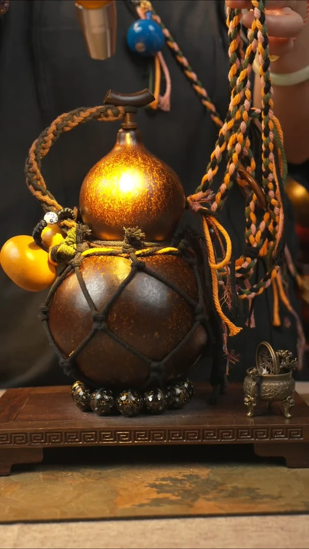 568大漆一物一拍记葫堂出品【不带手串】