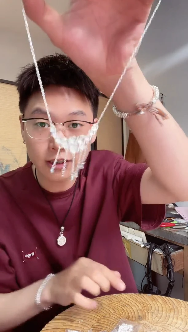 链子925银无链子  闪2