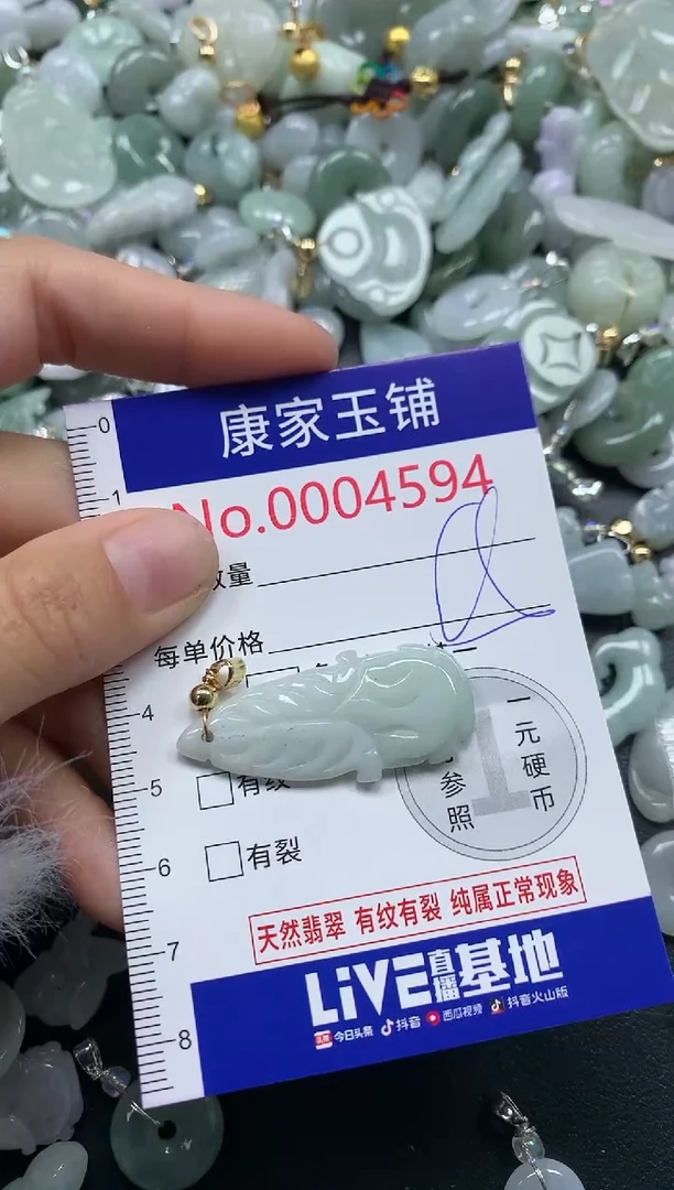 颈饰未镶嵌翡翠4594