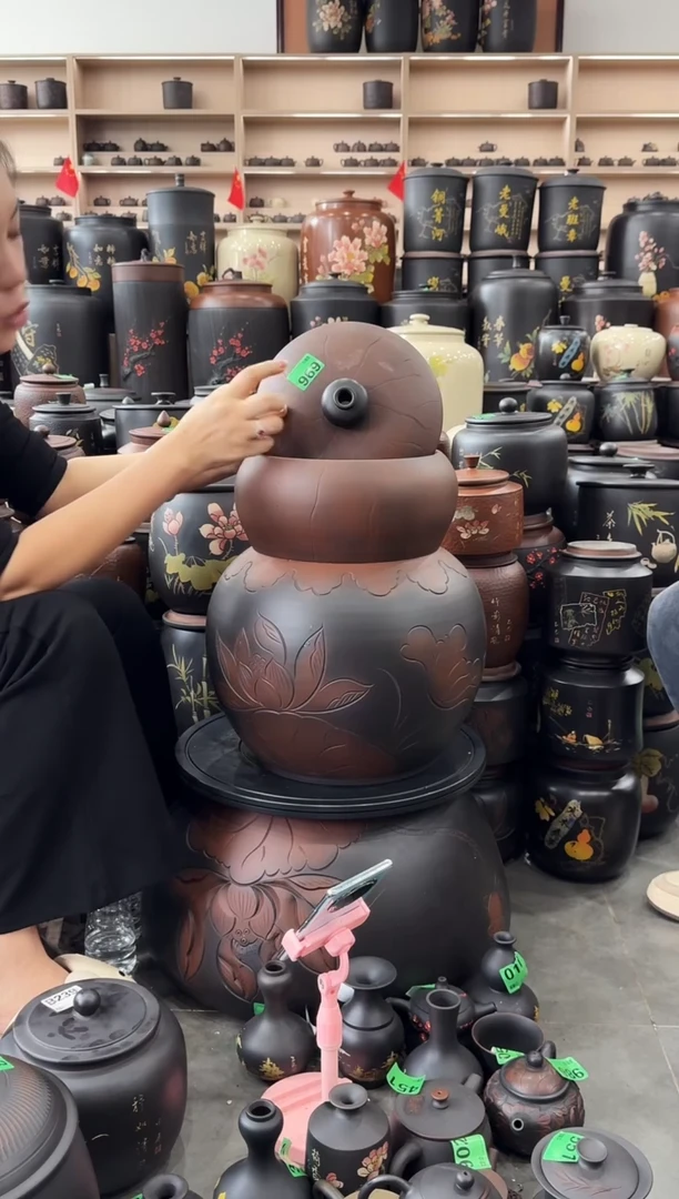 罐瑕疵水缸28升 荷花 698