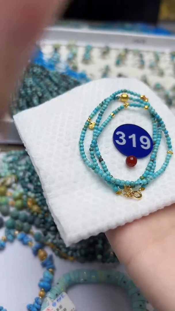 玛瑙/玉髓手串未镶嵌319