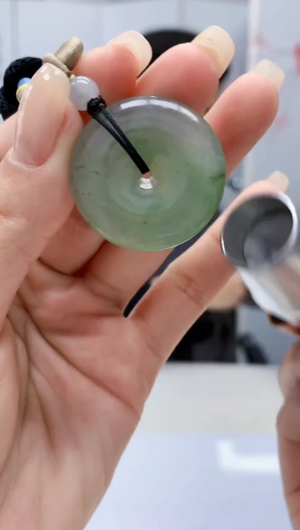 【闪购商品】定制翡翠未镶嵌4917lr-毛货挂件81