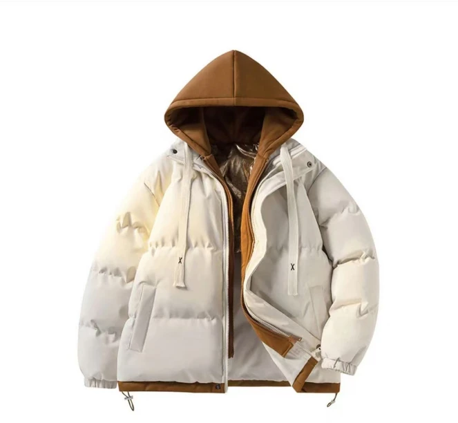 冰能量#男装冬季加厚棉衣男士保暖休闲假两件棉服ap-51