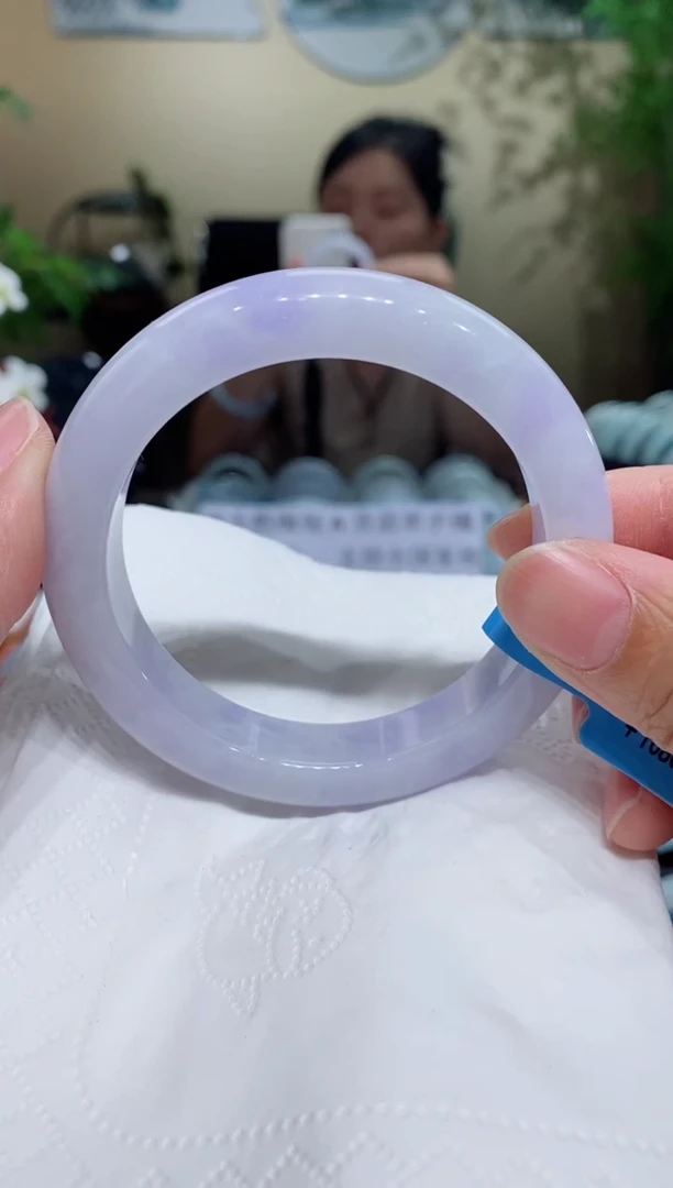 未镶嵌手镯翡翠圈口55