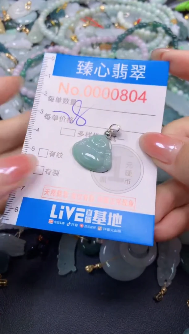 颈饰未镶嵌翡翠804