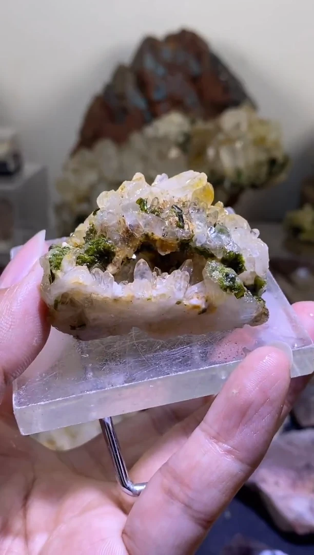未镶嵌珠宝半成品水晶65号四川超七花园水晶原石
