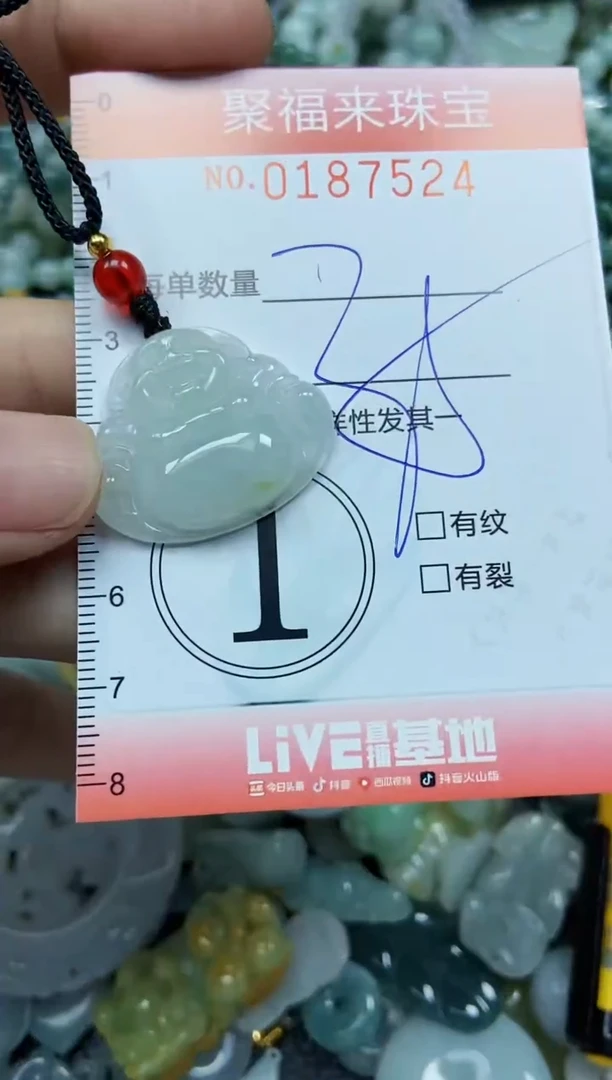 翡翠未镶嵌颈饰闪购0187524