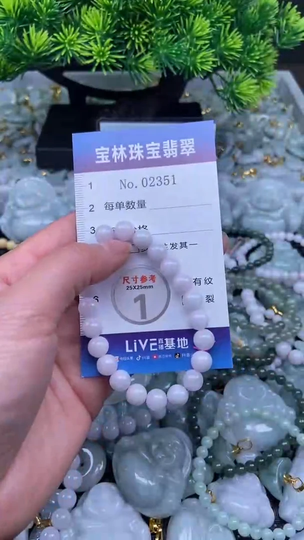 颈饰未镶嵌翡翠天然缅甸翡翠2351