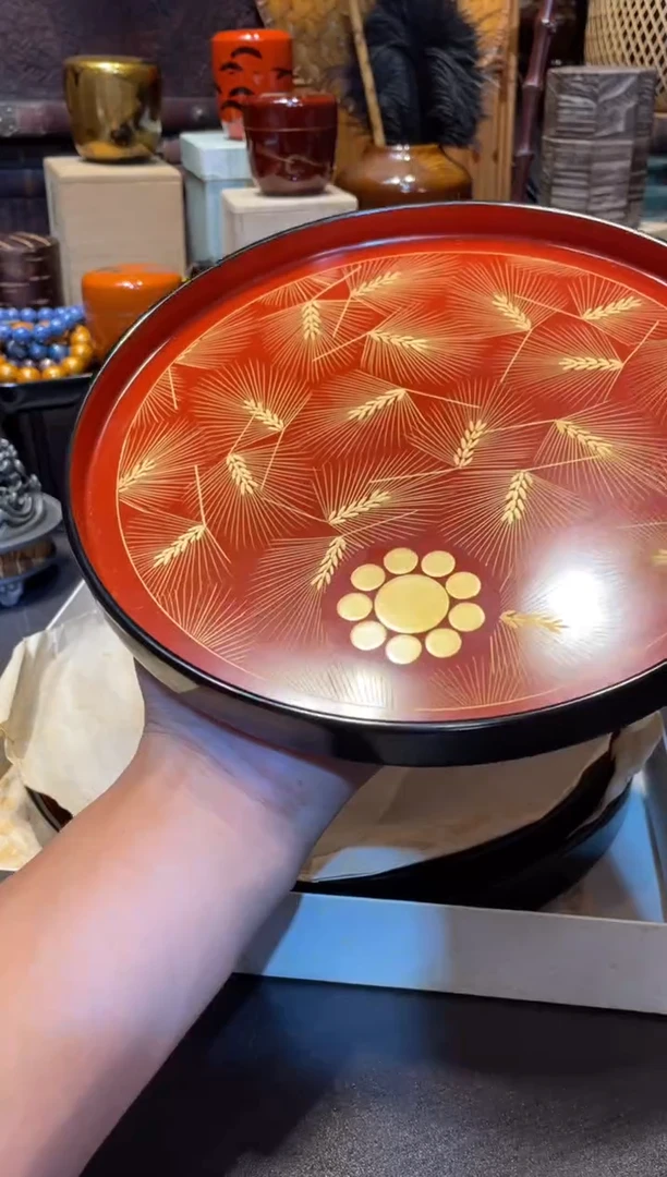 世**舍单片小号 大漆漆器大漆漆器大漆漆器