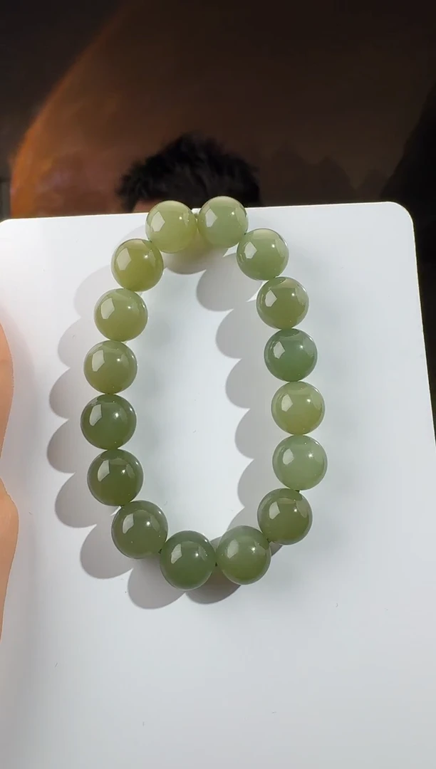 未镶嵌手串和田玉手串卡12