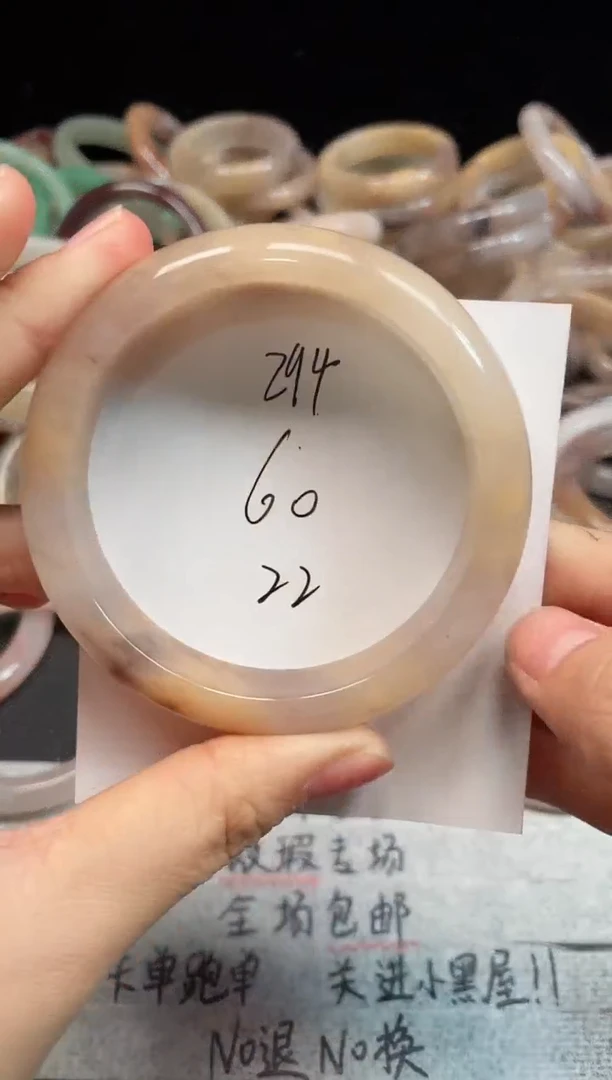 未镶嵌手镯石英质玉294