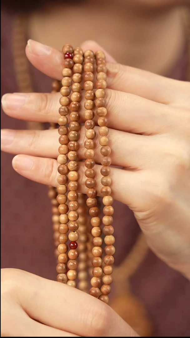 檀香木手串/手链0.5x108颗-199特价多样性随机发一串