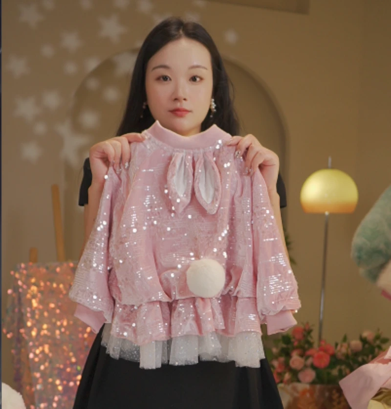 2025年新款秋季女童棒球领粉色外套韩版