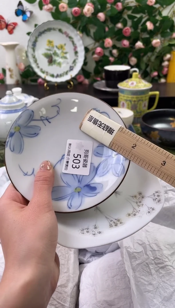 【闪购商品】瓷片503+2海外中古回流瓷器 默认瑕疵慎拍