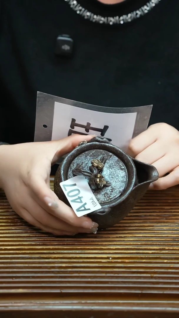 万古烧粗陶手工茶具