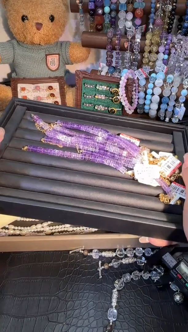 未镶嵌手链水晶k827多样性发货一件