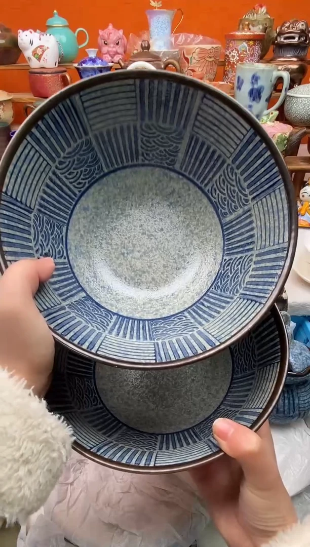 瓷片周*6个碗6个碗