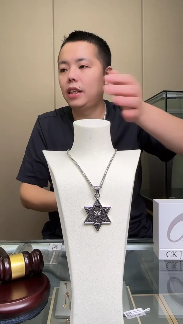 钛钢无钛钢无CK项链