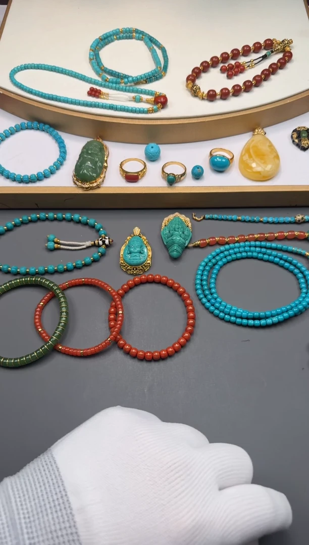 18K金镶嵌配饰南红玛瑙千*～1111