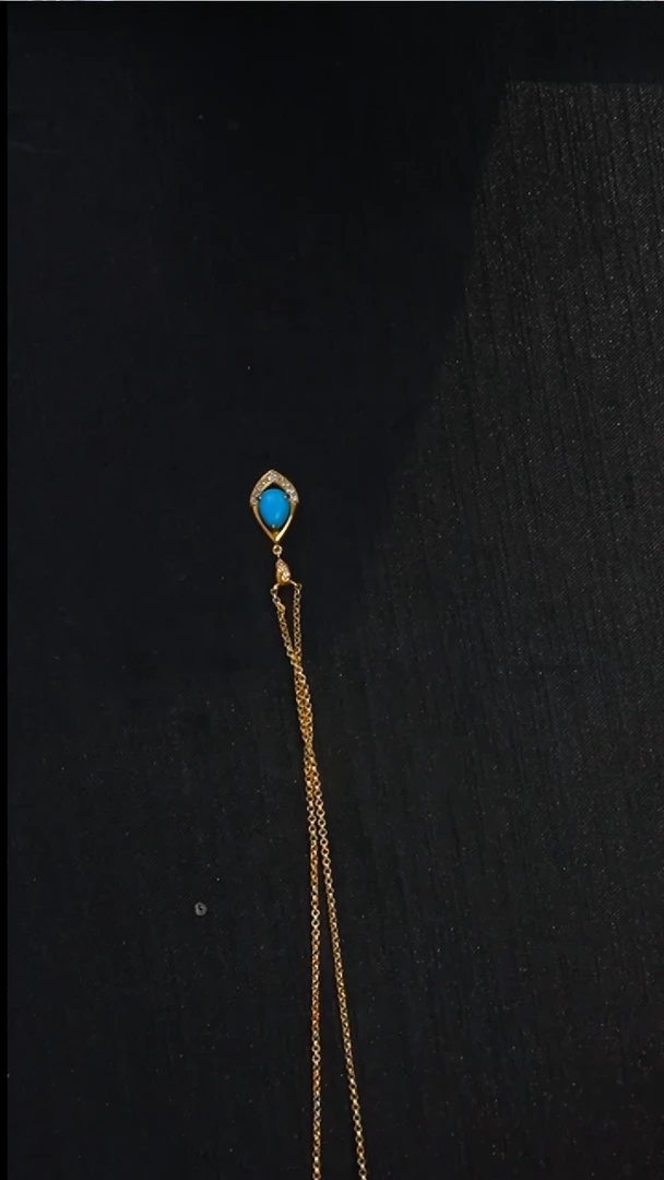 未镶嵌绿松石吊坠发货一件