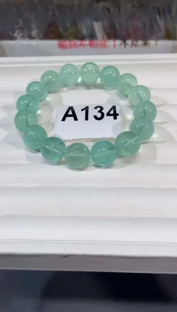 未镶嵌手链萤石A134 绿 萤石 14