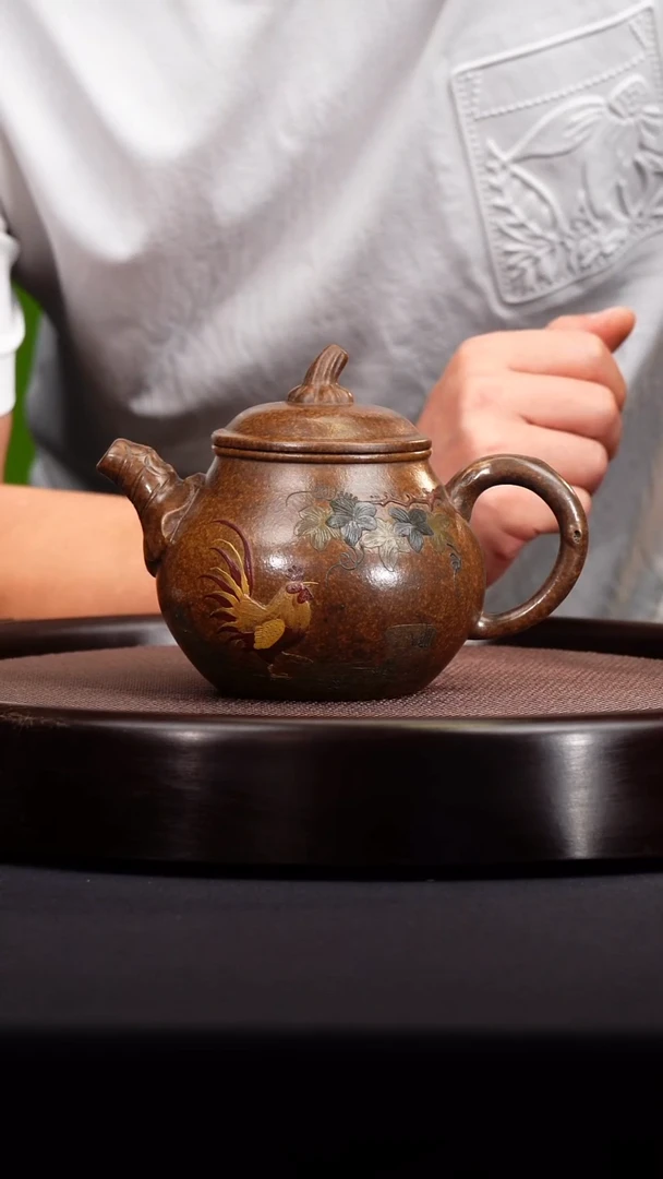 茶壶紫砂宜兴紫砂原矿壶