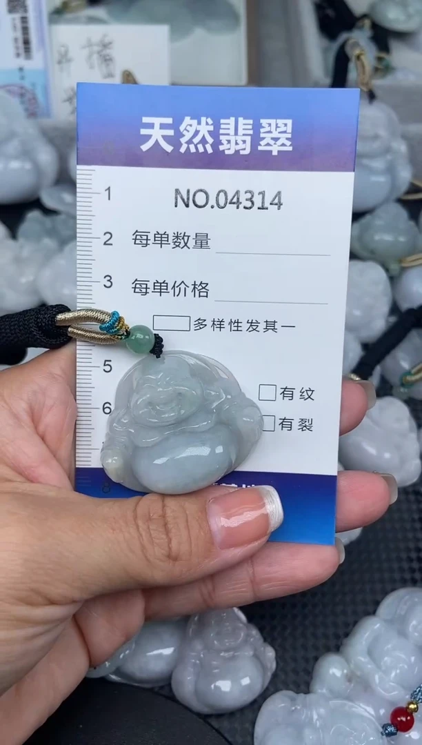 颈饰未镶嵌翡翠纯天然A货翡翠4314