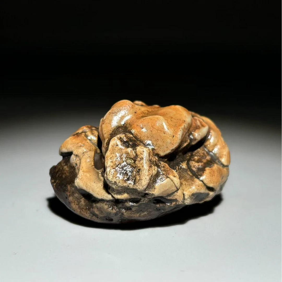 赏石阿拉善家居摆件办公室摆件茶几小摆件茶宠阿拉善戈壁石摆件