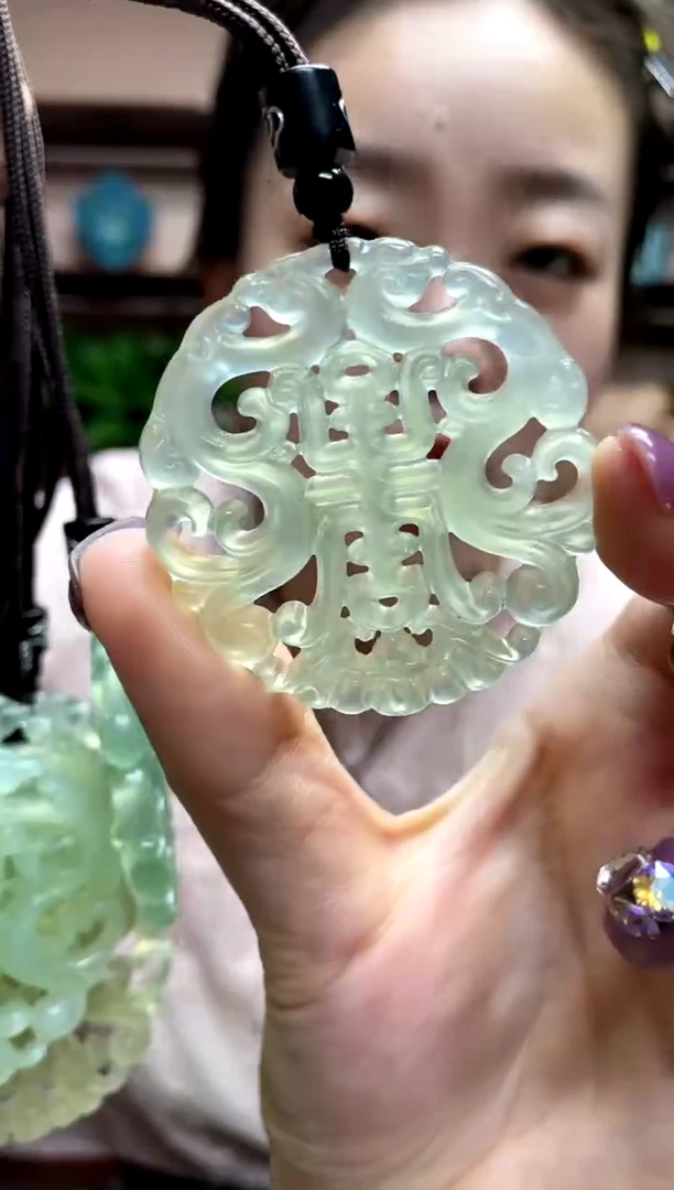 岫玉未镶嵌吊坠多样性发货其中发一