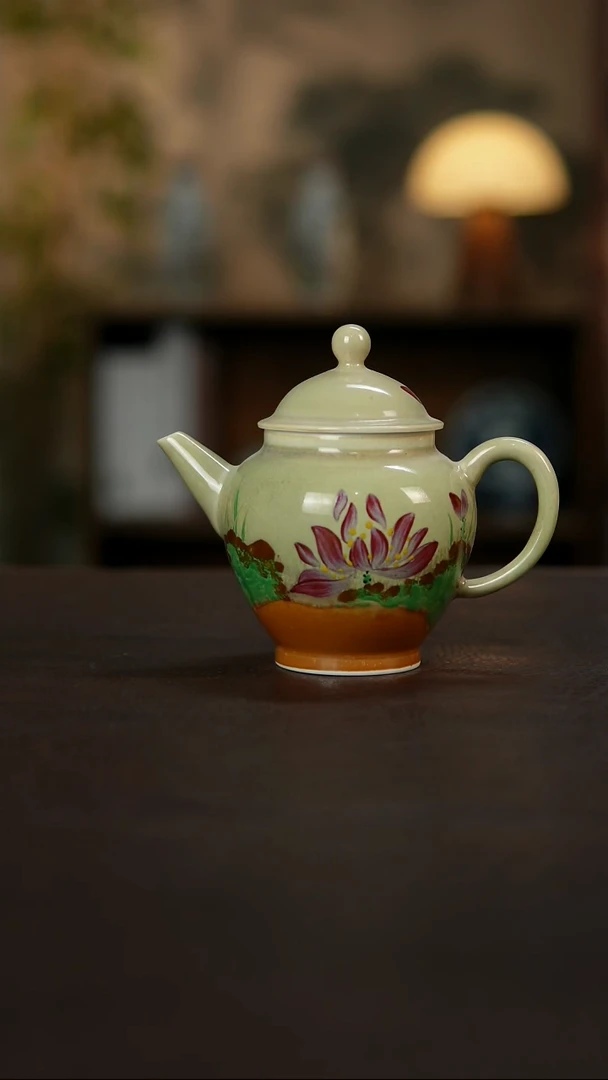 景德镇陶瓷杯碗柴烧多人