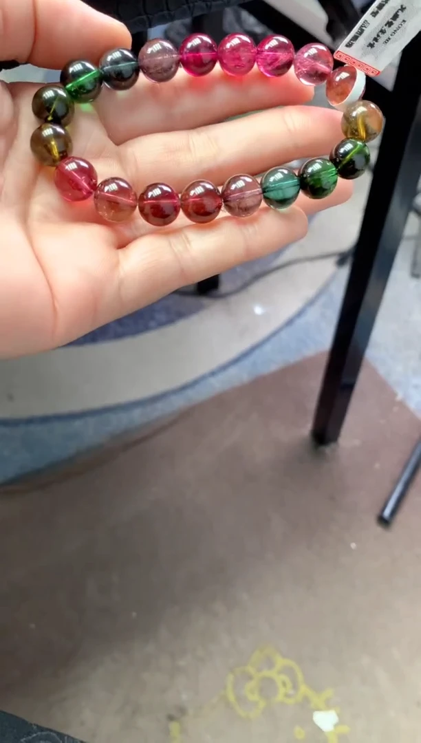 未镶嵌手串碧玺 多样性发一条