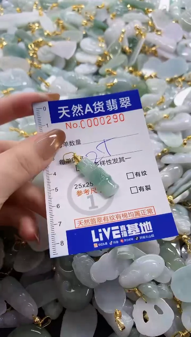 颈饰未镶嵌翡翠天然A货翡翠