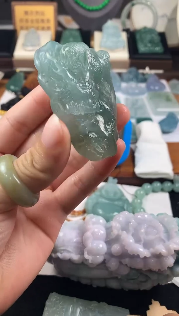 未镶嵌定制翡翠毛货不退不换