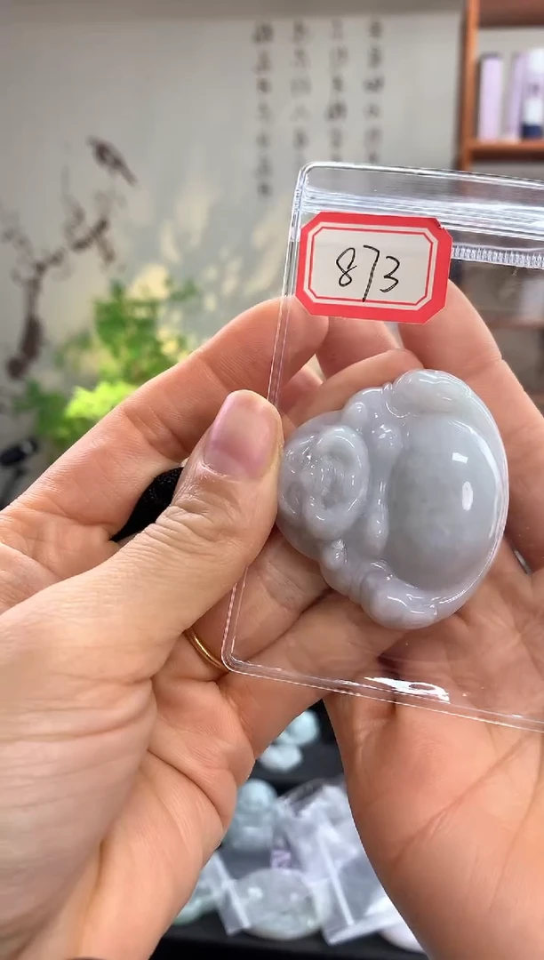 【闪购商品】翡翠颈饰未镶嵌佛公873