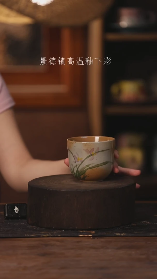 陶瓷景德镇高温釉下手绘陶瓷484