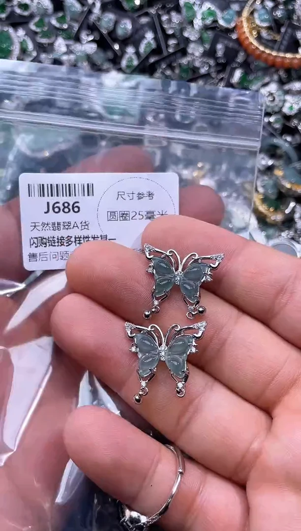 【闪购商品】翡翠颈饰未镶嵌J686多样性发其一
