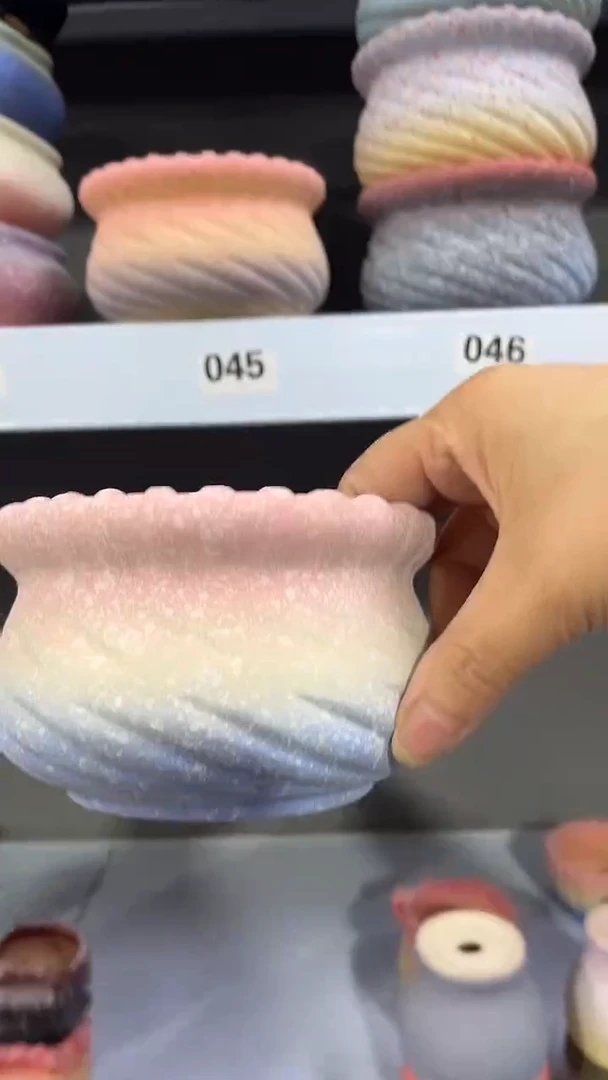 E**o麦饭石粗陶多肉花盆