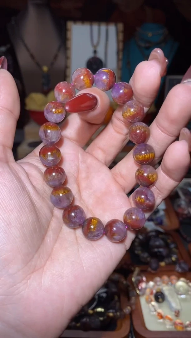 【闪购商品】水晶手串未镶嵌极光23