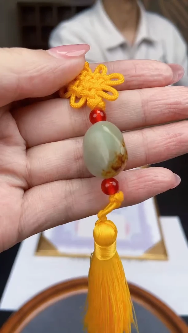 和田玉未镶嵌挂件1002772/车挂多样性发一件