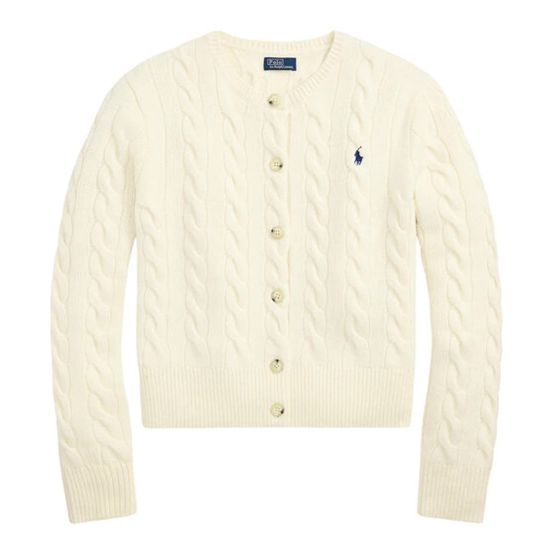 Polo Ralph Lauren 经典羊毛羊绒针织开衫毛衣